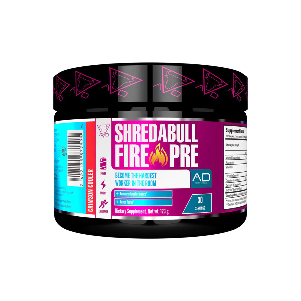 Shredabull Fire Pre - All Pro Nutrition Wilmington