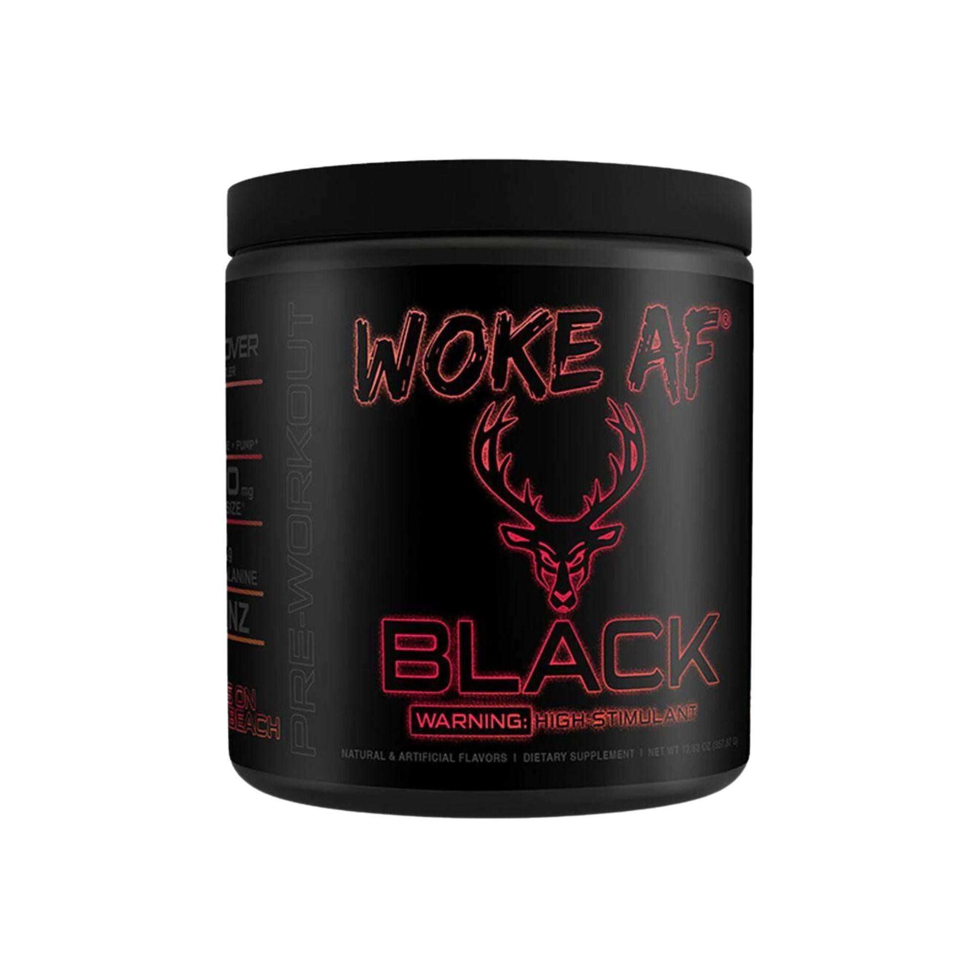 woke af blood raz flavor Bucked Up® Woke AF® Miami Pre-Workout Supplement, 8.7 oz main image 0