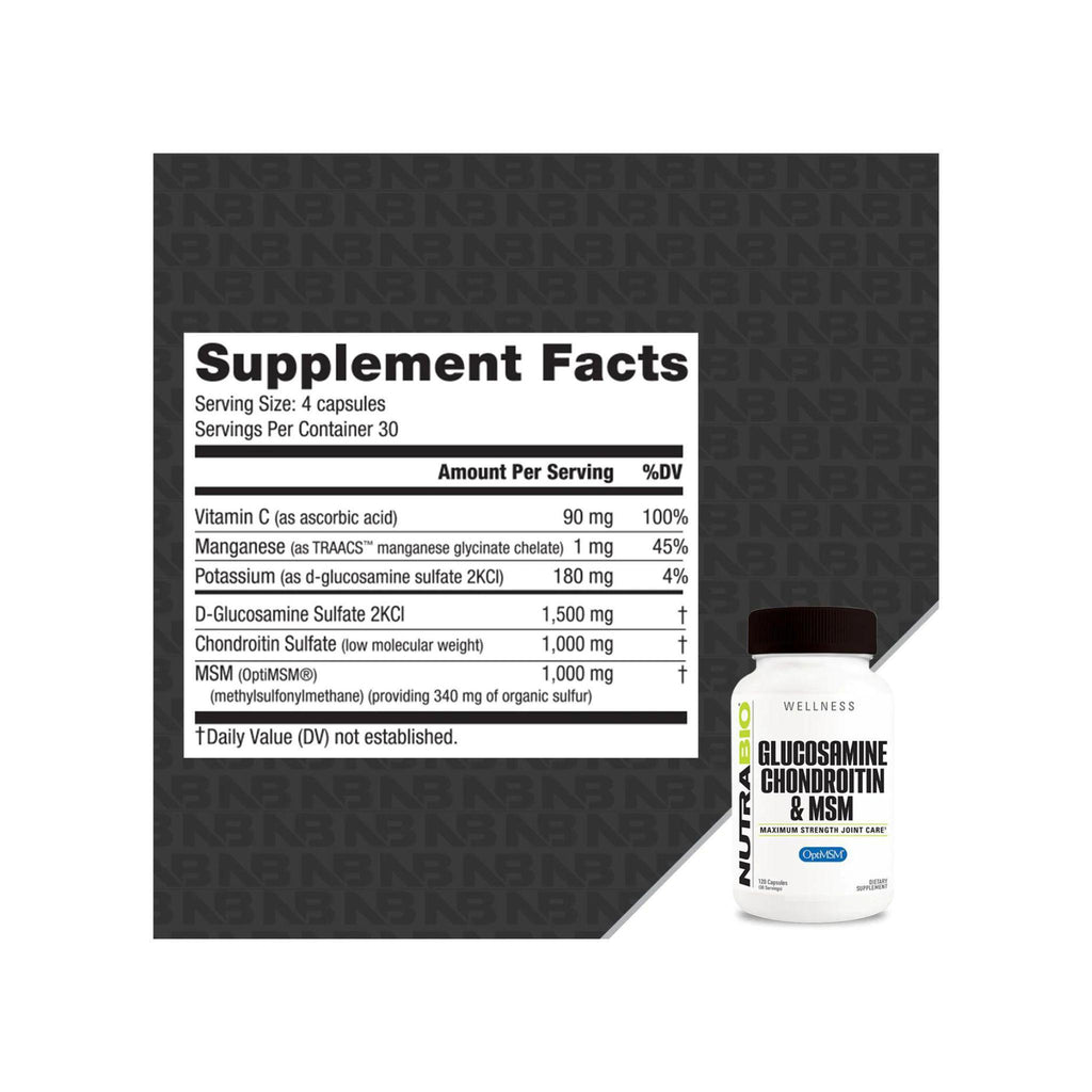 Glucosamine Chondroitin OptiMSM - All Pro Nutrition Wilmington