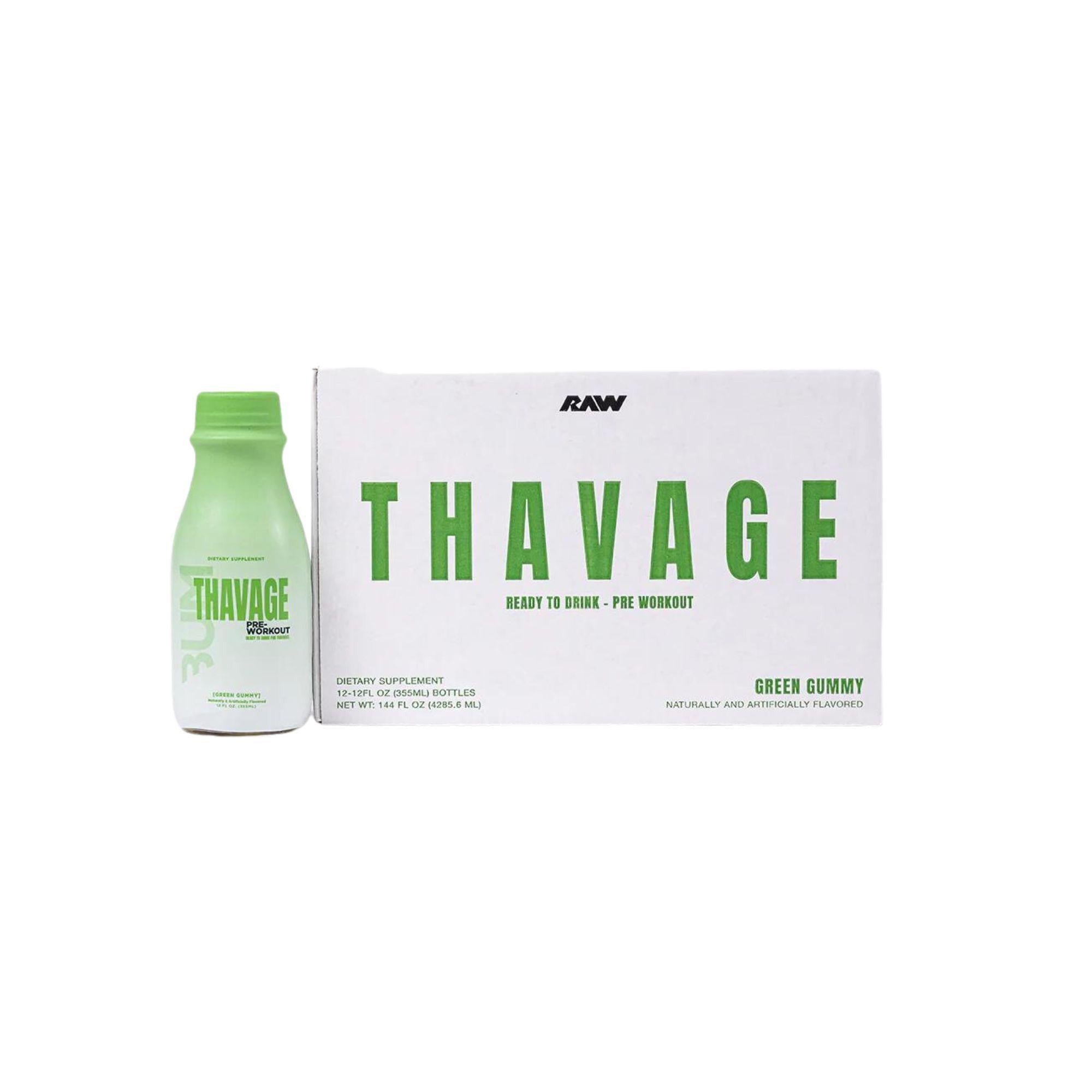 Thavage Pre RTD Green Gummy